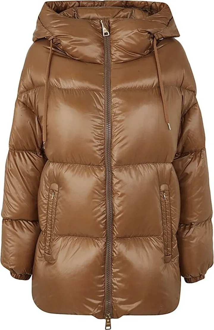 Herno Zip-Up Hooded Down Jacket