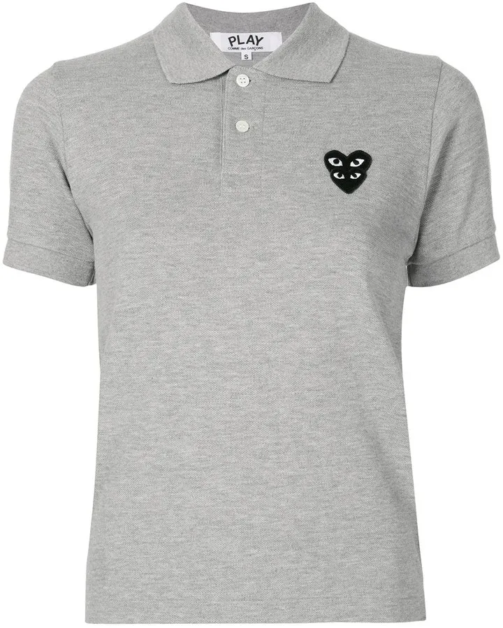 Logo Patch Polo Shirt