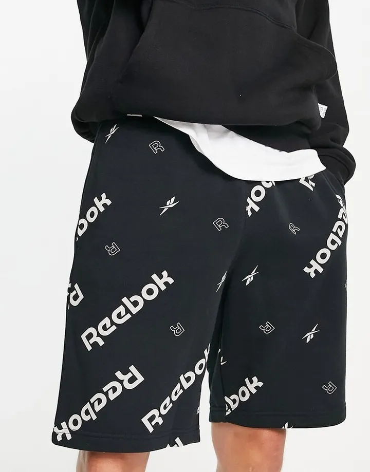 Reebok AOP Shorts in black