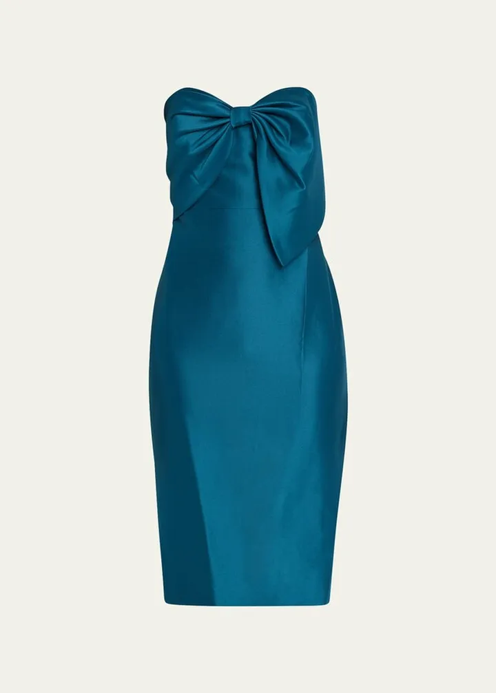 Mikado Bow Tea Dress