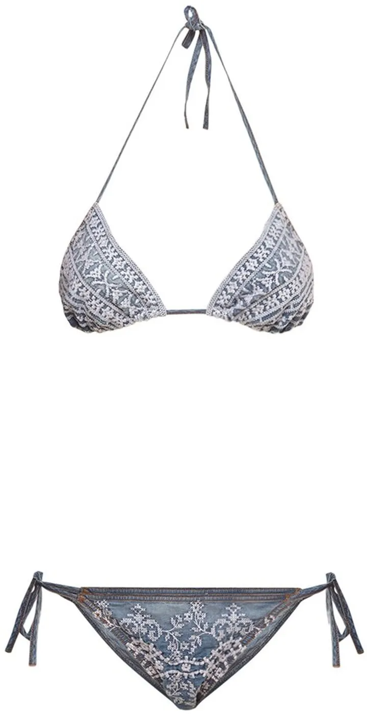 LVR Exclusive light denim bikini