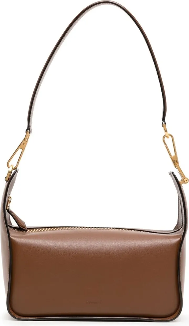 B-Hook calf-leather shoulder bag