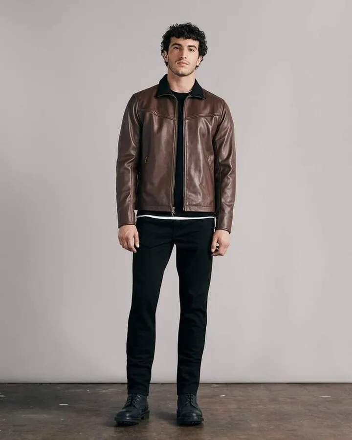 Grant Leather Jacket