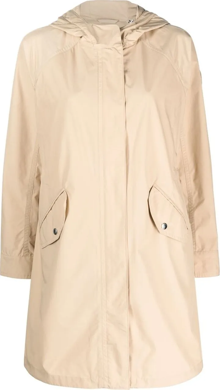Hooded Mid-Length Coat