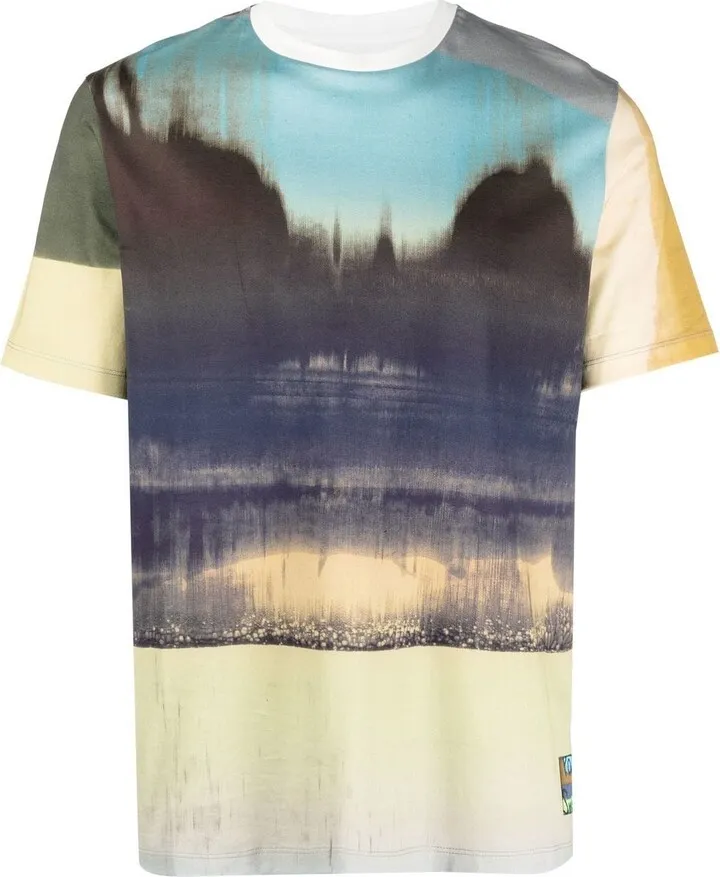 graphic-print short-sleeve T-shirt