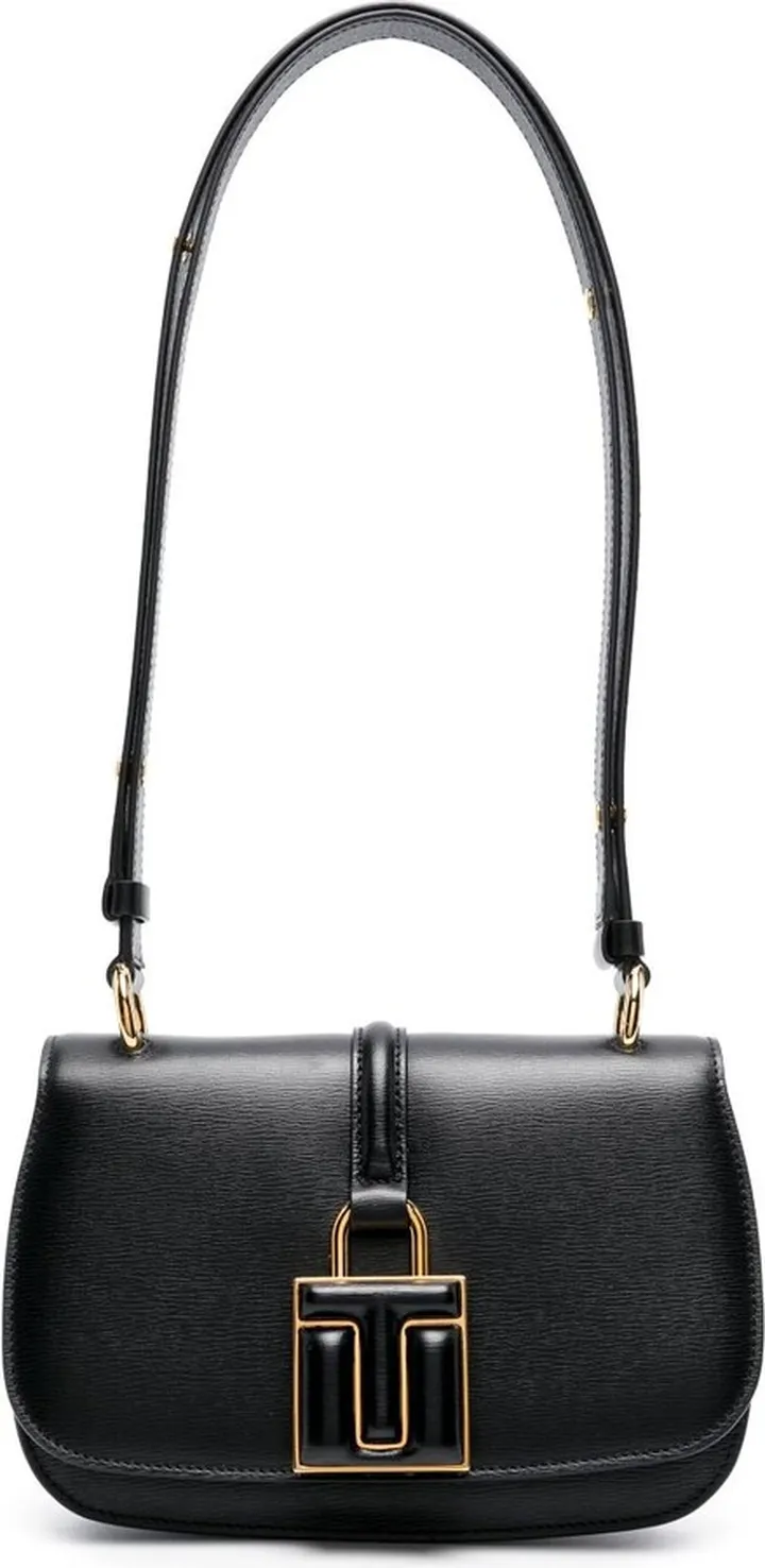 Black 001 Palmellato Leather Cross Body Bag