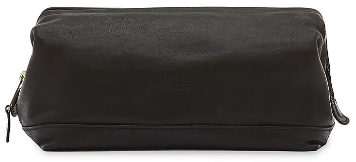 Vintage-Style Leather Travel Case