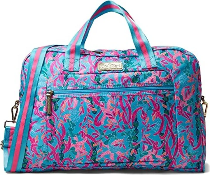 Lilly Pulitzer Beale Weekender Bag (Multi Seaweed Samba) Handbags