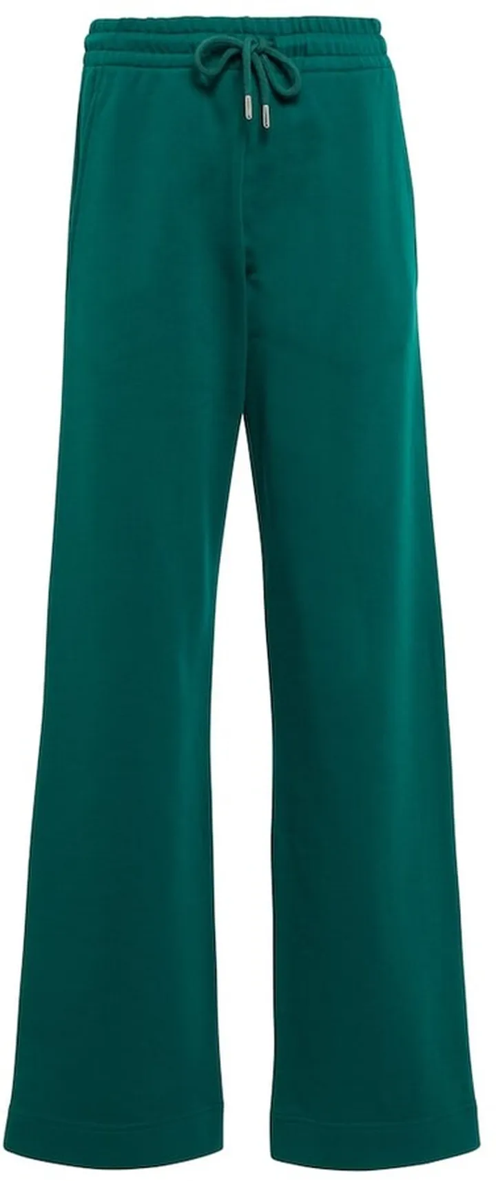 High-rise cotton jersey sweatpants