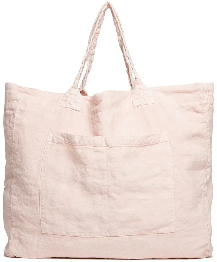Weekend Linen Tote Bag