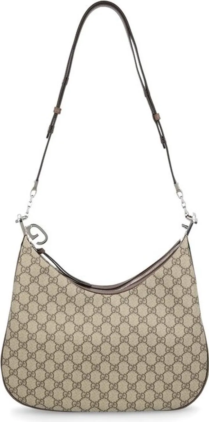 Gucci Attache GG Motif Large Shoulder Bag