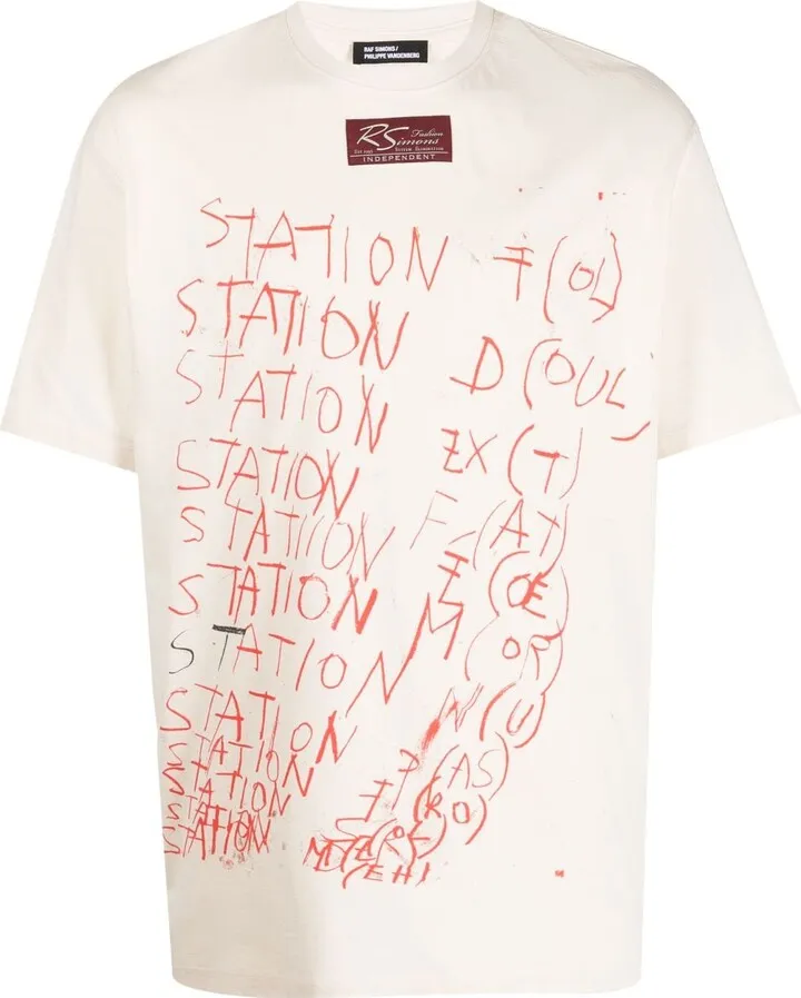 graphic-print short-sleeve T-shirt