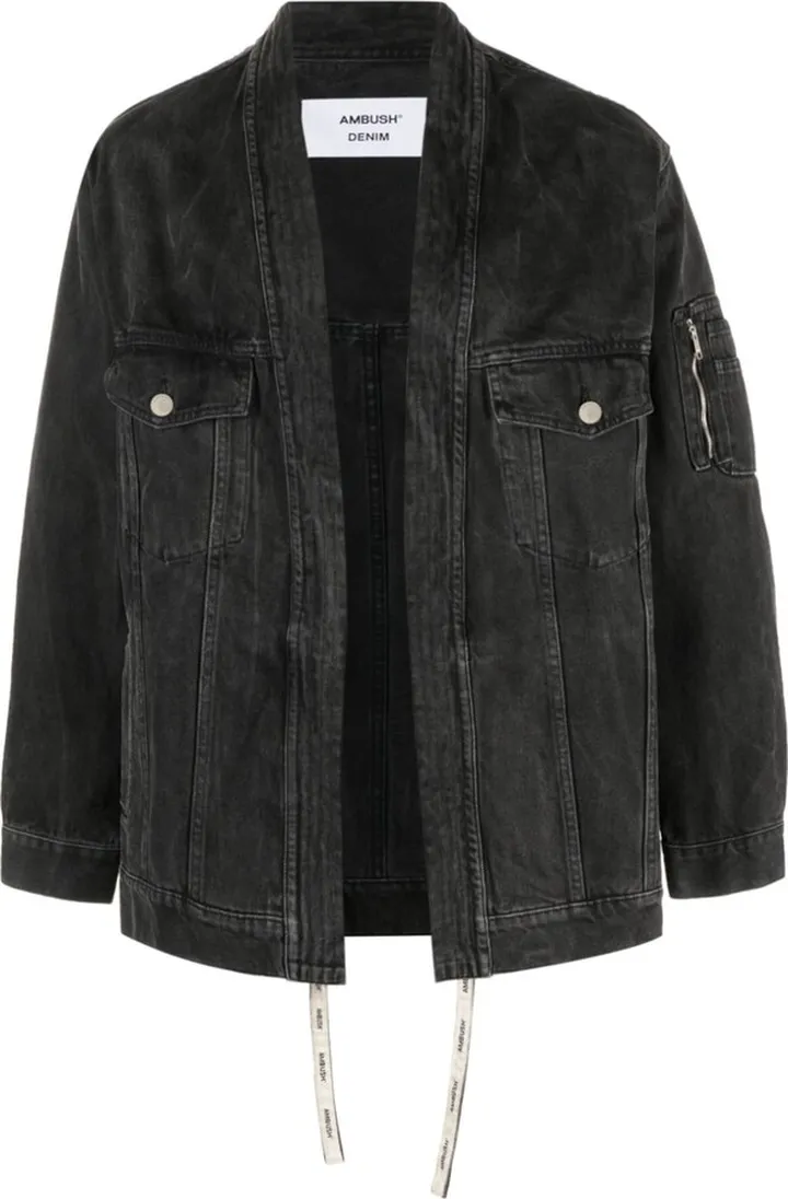 Kimono-Style Denim Jacket