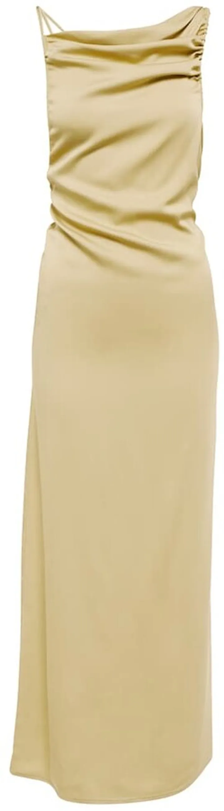 Open back midi dress