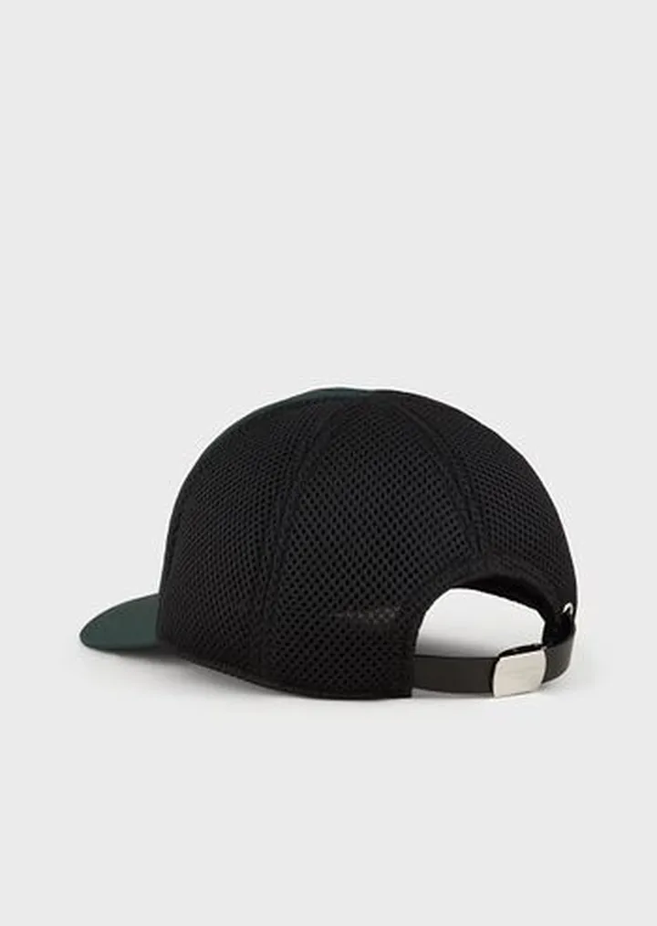 Technical nylon baseball cap