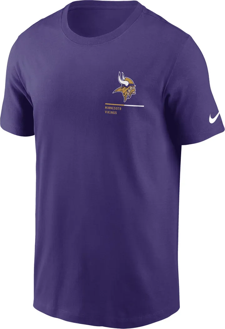 Nike Men's Team Incline (NFL Minnesota Vikings) T-Shirt in Purple