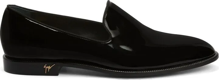 Gatien patent leather loafers