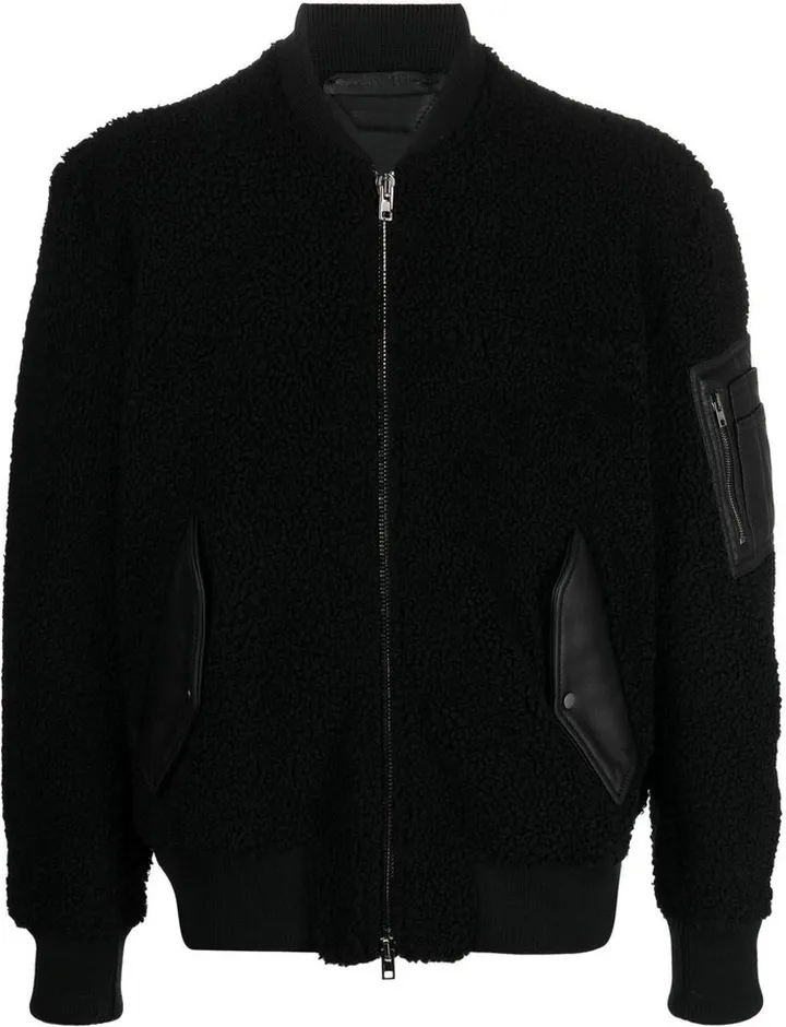 Shearling Bomber Jacket