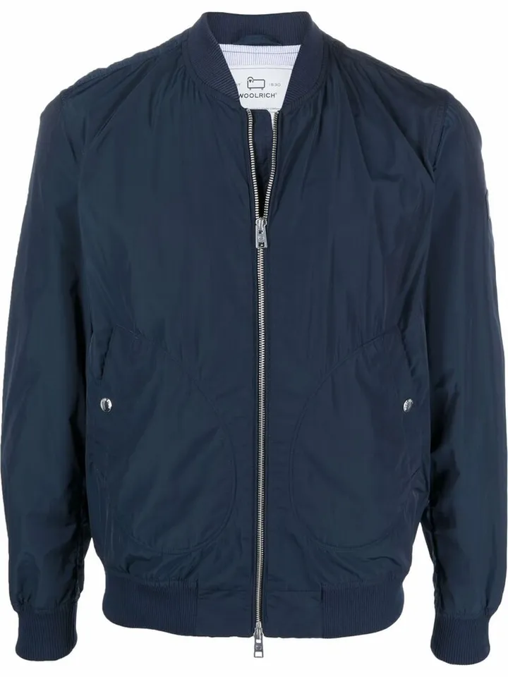 Zip-Up Bomber Jacket