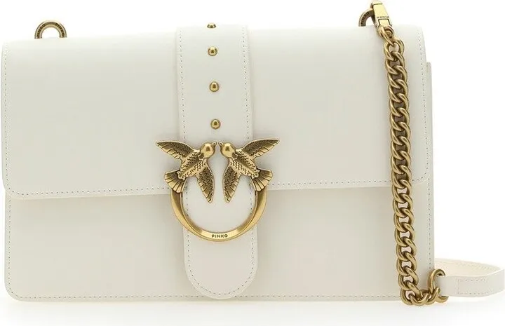 Pinko Love One Classic Logo Plaque Crossbody Bag
