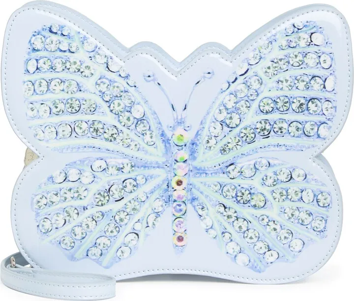 Kitsch Bling Butterfly Crossbody Bag