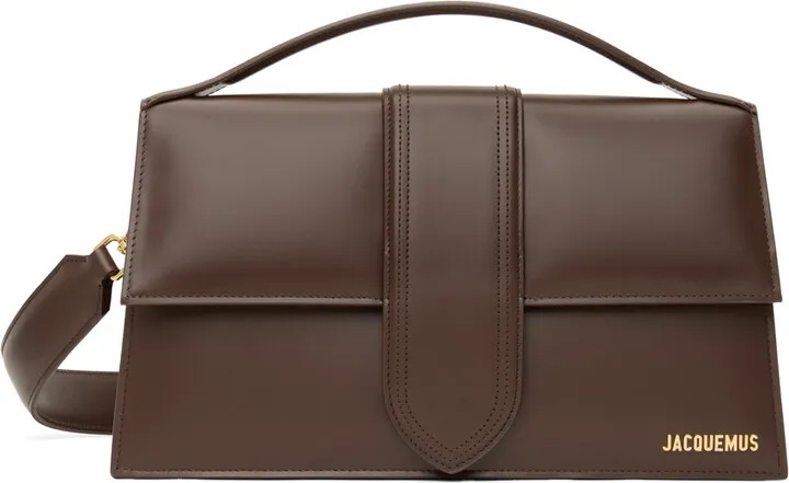 Jacquemus Brown Le Raphia 'Le Grand Bambinou' Bag