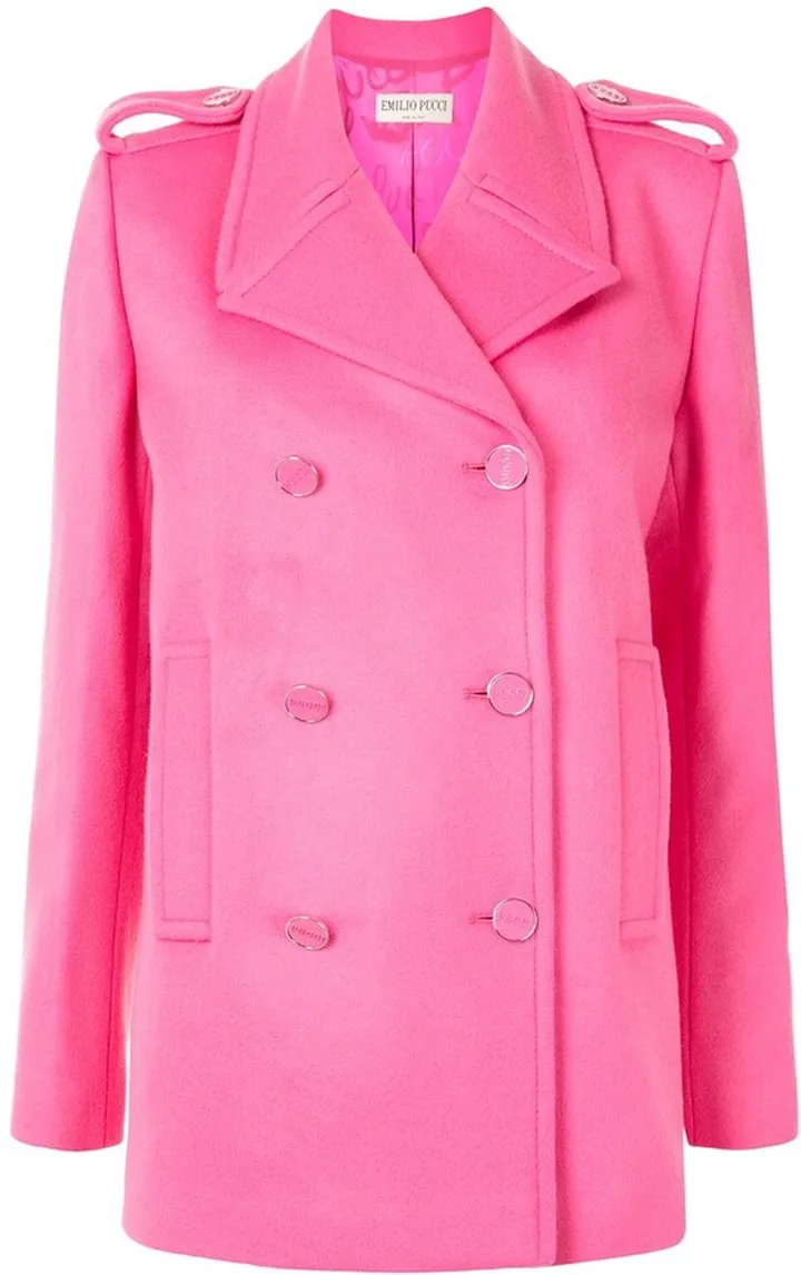 Short Double-Breasted Coat