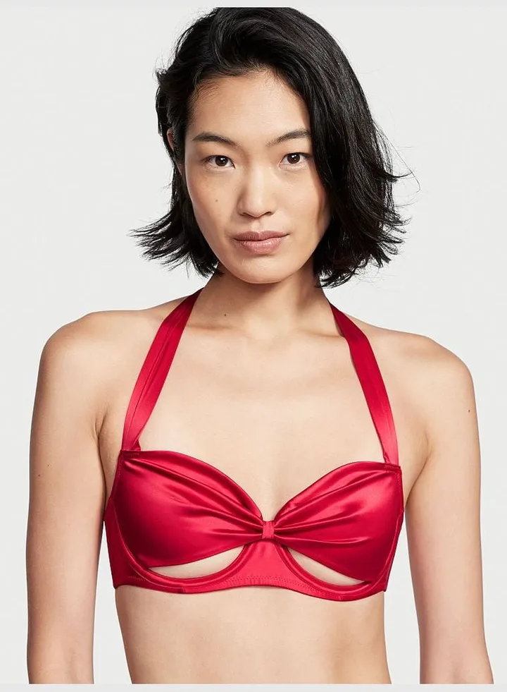 Wicked Open-Cup Halter Bra