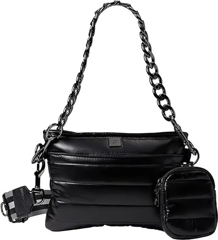 THINK ROYLN Downtown Crossbody (Pearl Black) Cross Body Handbags