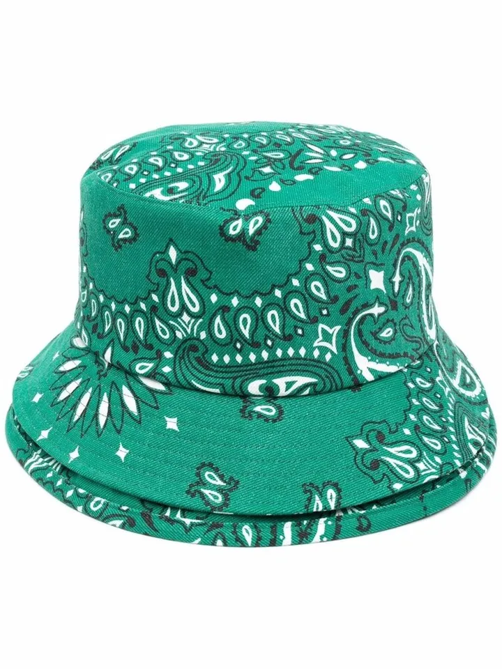 Bandana-Print Bucket Hat