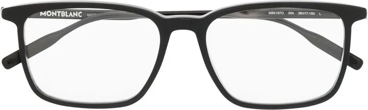 Square-Frame Optical Glasses