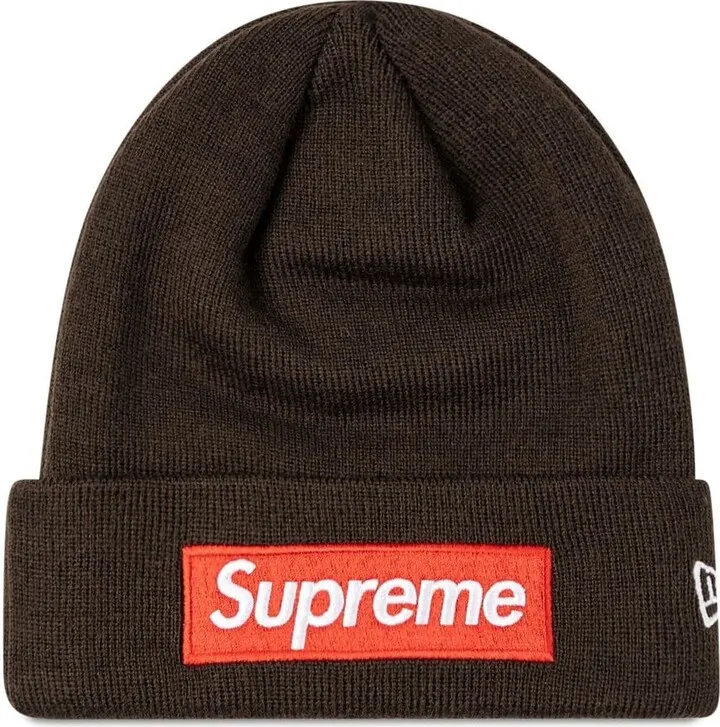 x New Era box logo beanie