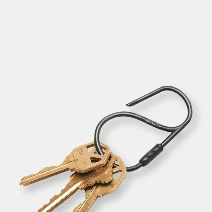 Craighill Offset Keyring - Black