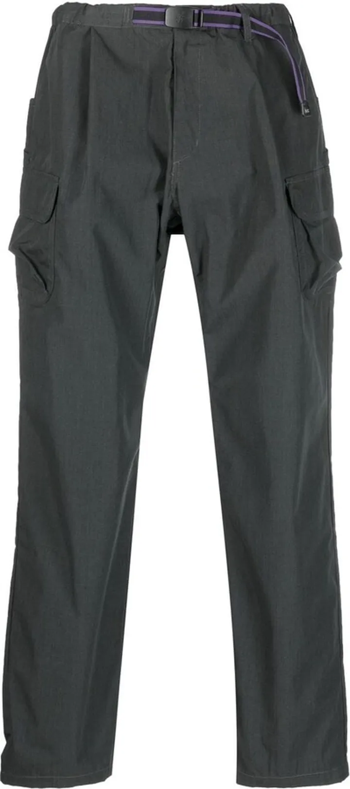 Straight-Leg Belted Pants