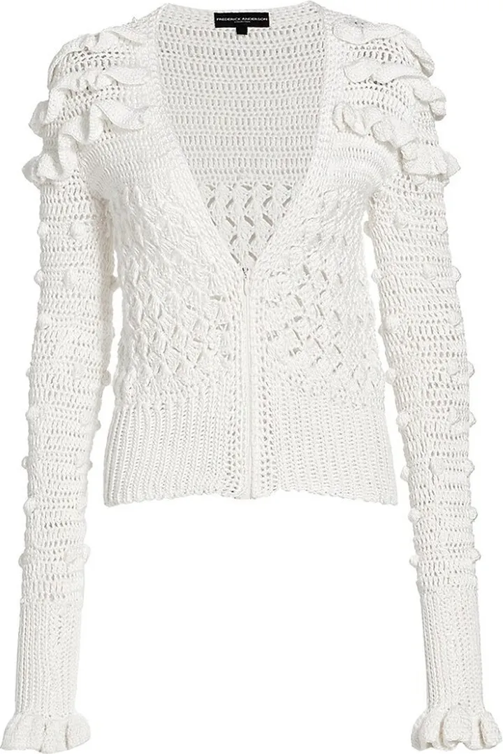 The Garden Party Crocheted Sweater