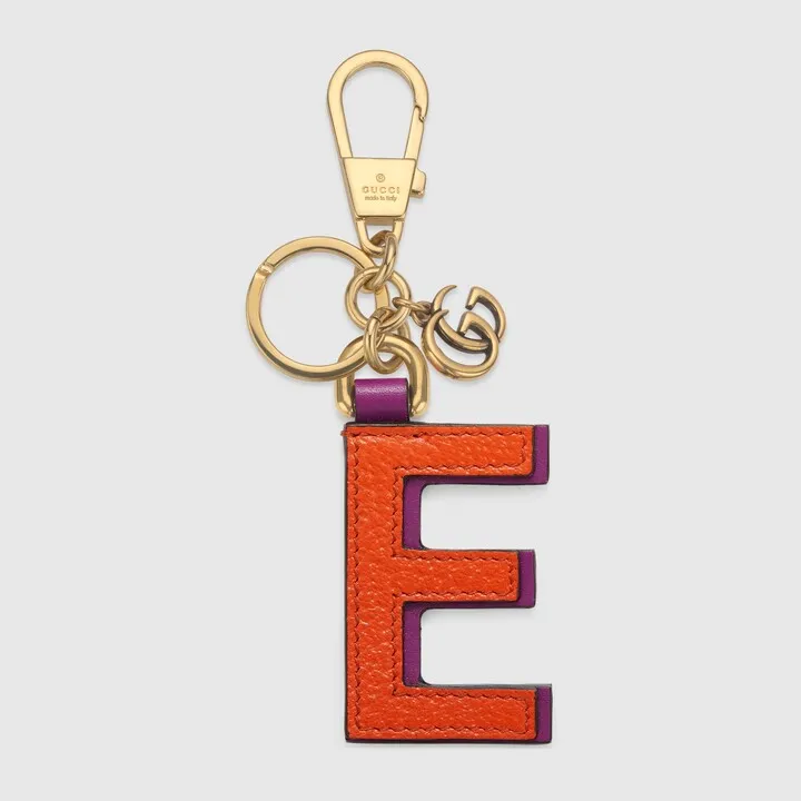 Letter E keychain