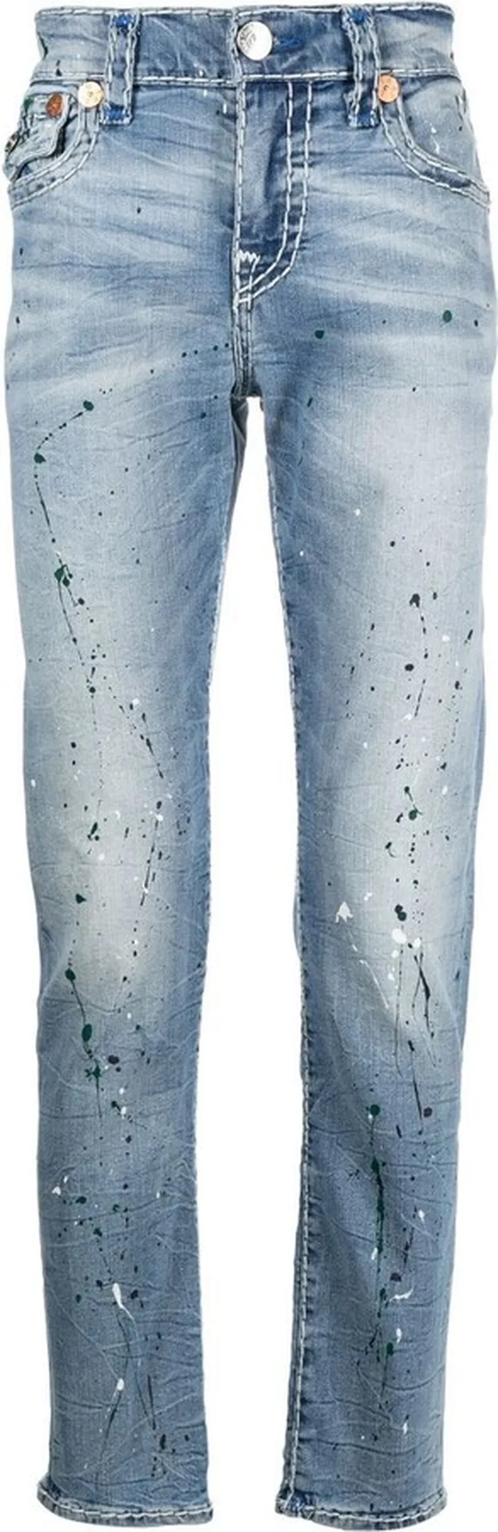 Rocco paint-splatter jeans