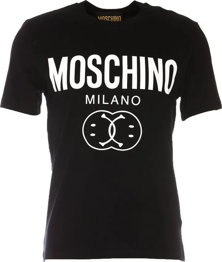 Moschino Logo Detailed Crewneck T-Shirt