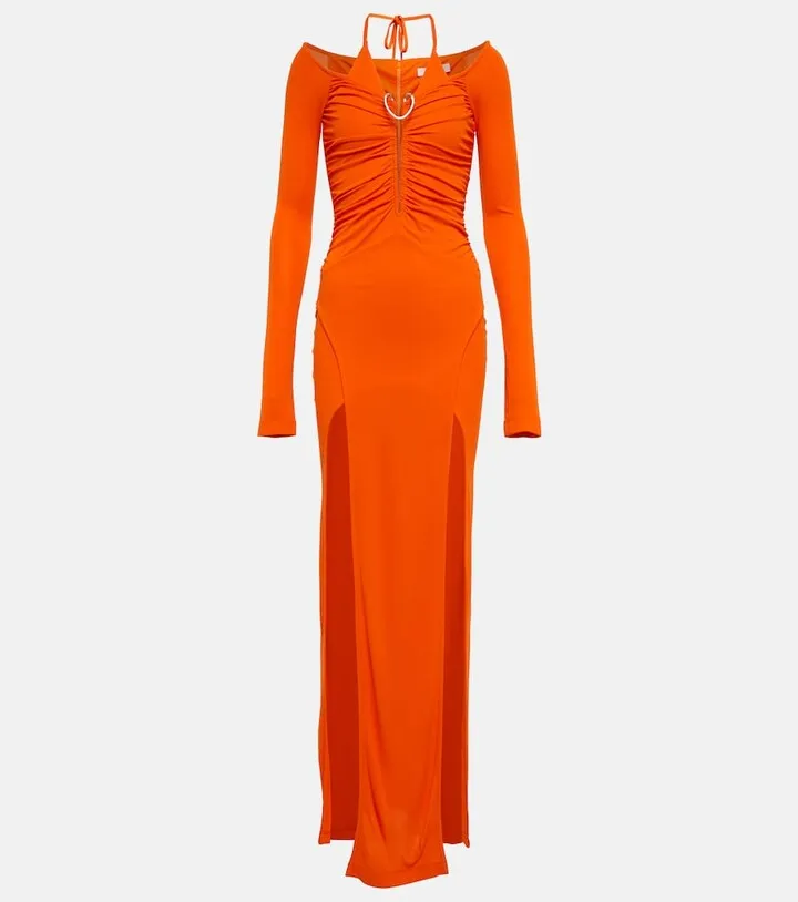 Mobius Slit jersey gown