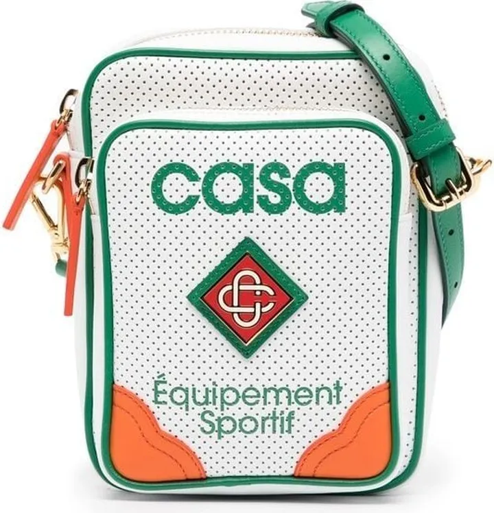 Logo-Print Crossbody Bag