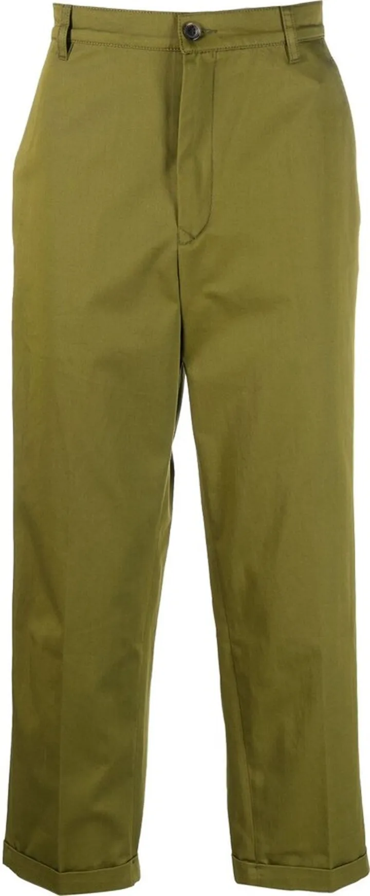 Straight-Leg Tailored Trousers