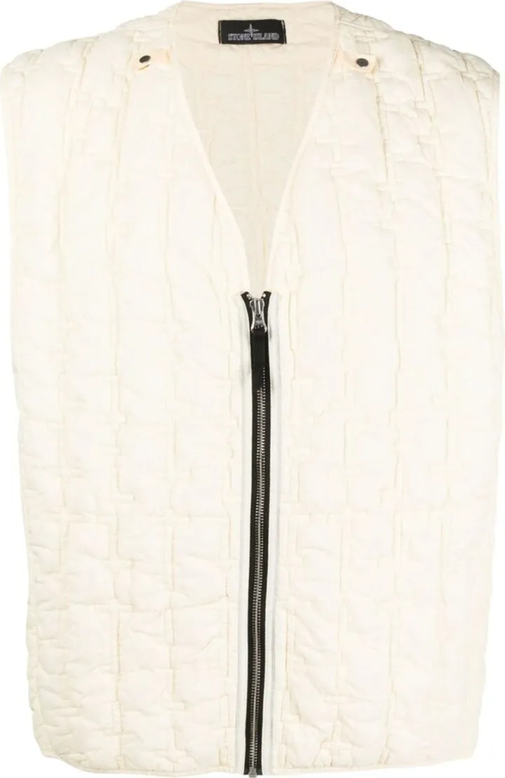 Quilted Zip-Up Gilet