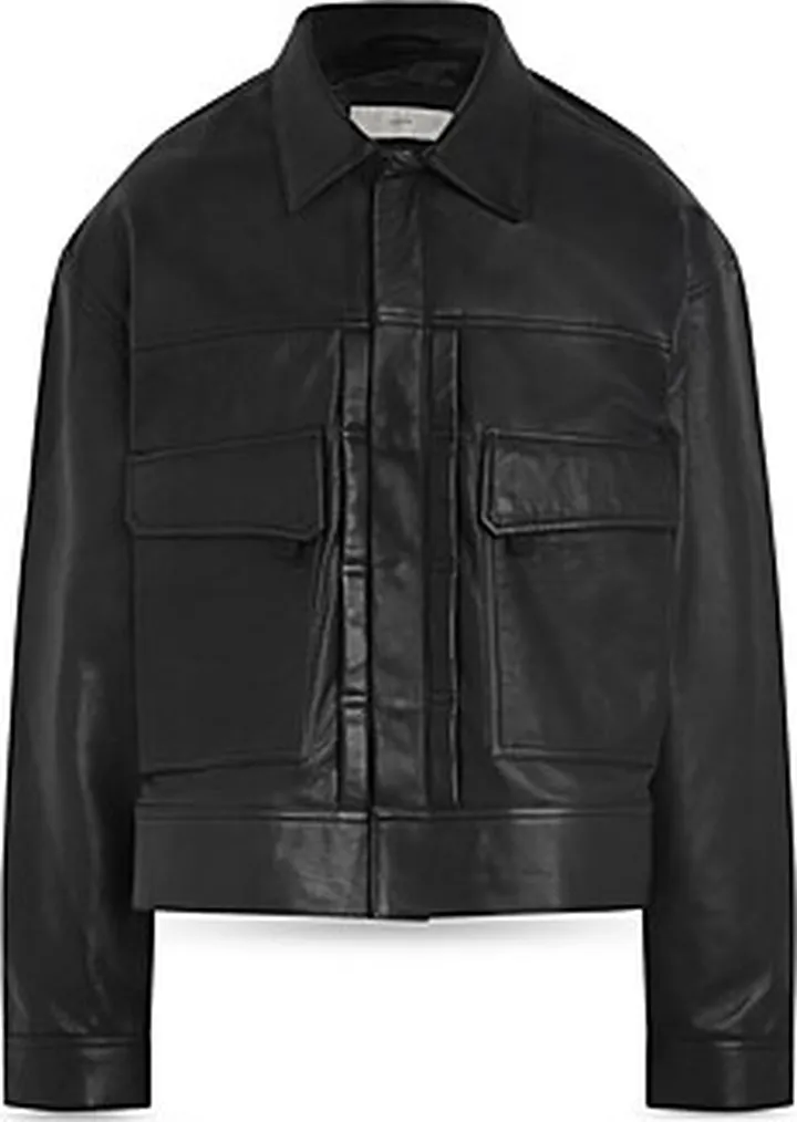 Hudson Leather Trucker Jacket