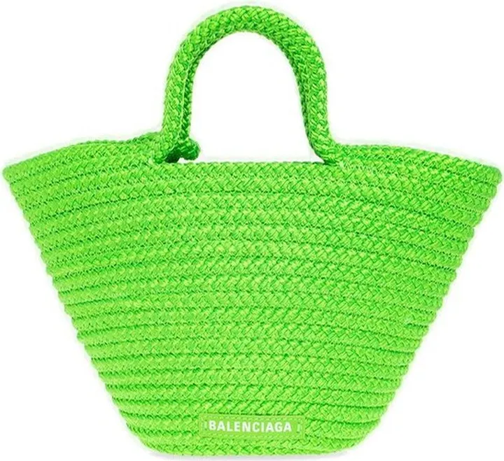 Balenciaga Ibiza Small Woven Tote Bag