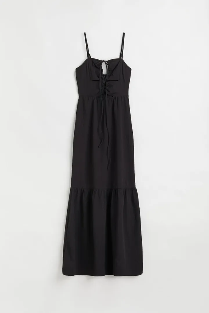 Long Cut-out Dress