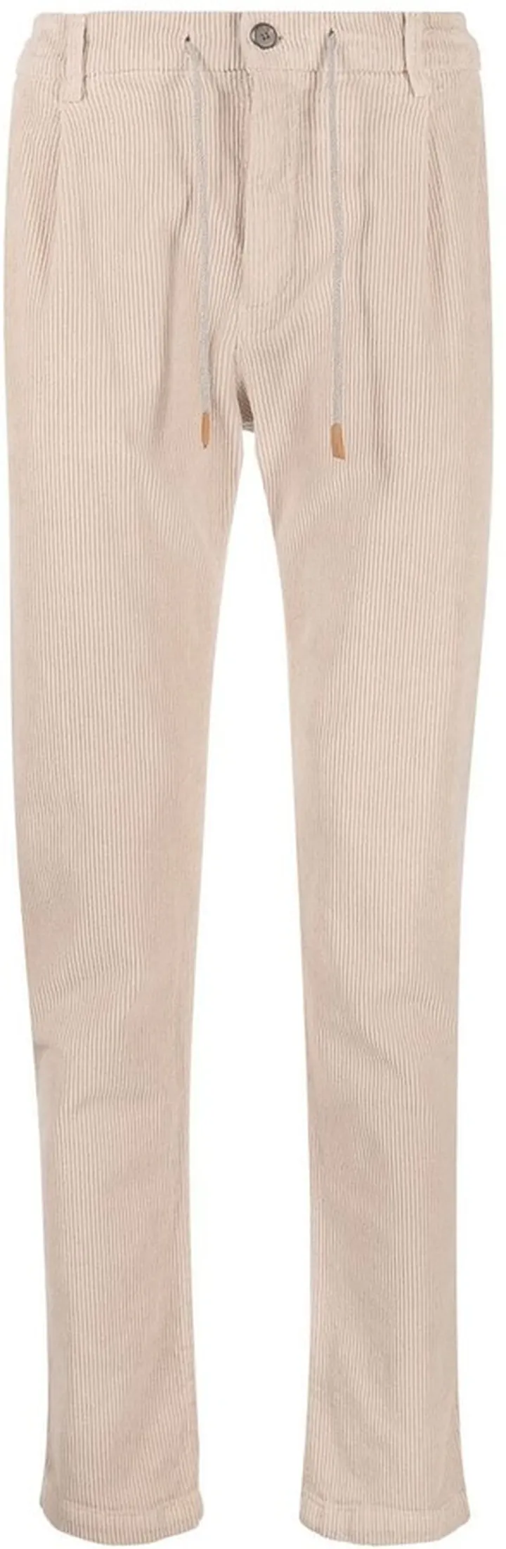 Corduroy Straight-Leg Trousers