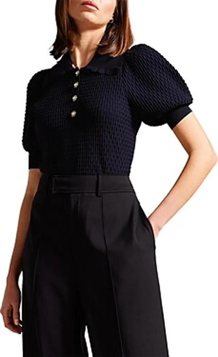 Ted Baker Reannia Polo Knit Top