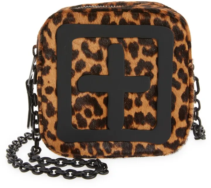 Kube Mini Leather Crossbody Bag