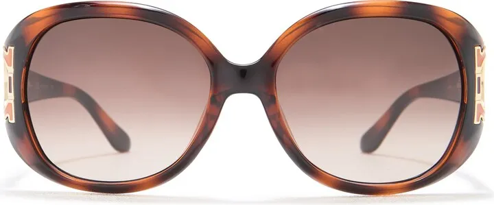 57mm Oversized Sunglasses