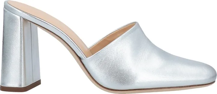 Mules & Clogs Silver